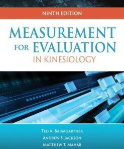Measurement For Evaluation In Kinesiology 9Th