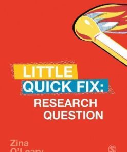 Research Question Little Quick Fix