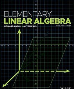 Elementary Linear Algebra 12Th