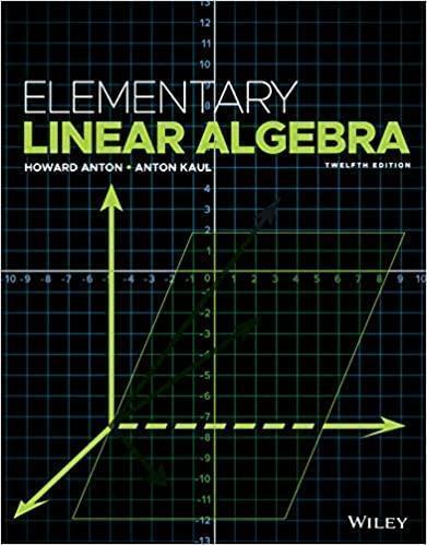 Elementary Linear Algebra 12Th