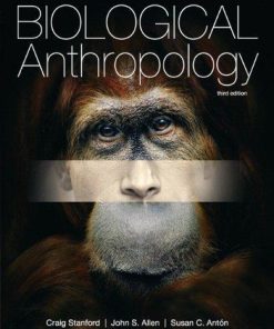 Biological Anthropology The Natural History Of Humankind 3Rd