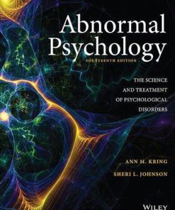 Abnormal Psychology The Science And Treatment Of Psychological Disorders 14Th