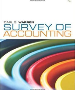 Survey Of Accounting 5Th