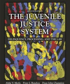 The Juvenile Justice System Delinquency Processing and the Law