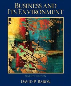 Business And Its Environment 7Th