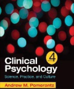 Clinical Psychology Science Practice And Culture 4Th