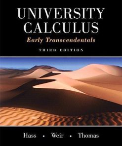University Calculus Early Transcendentals 3Rd