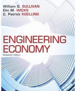 Engineering Economy 16Th