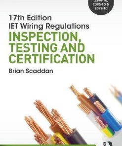 17Th Ed Iet Wiring Regulations Inspection Testing Certification 8Th Ed 8Tth
