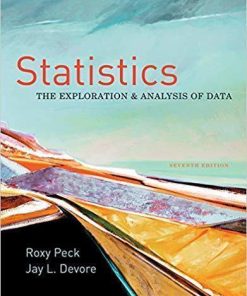 Statistics The Exploration Analysis Of Data 7Th