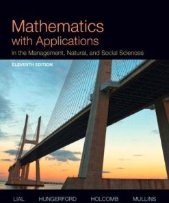 Mathematics With Applications In The Management Natural And Social Sciences 11Th