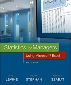 Statistics for Managers Using Microsoft Excel 8th