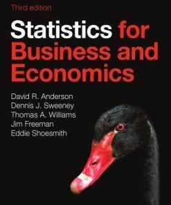 Statistics For Business And Economics 3Rd