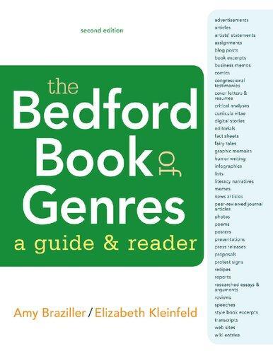 The Bedford Book Of Genres A Guide And Reader 2Nd