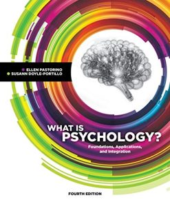 What is Psychology Foundations Applications and Integration