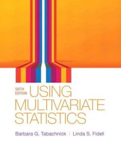 Using Multivariate Statistics 8211 6th