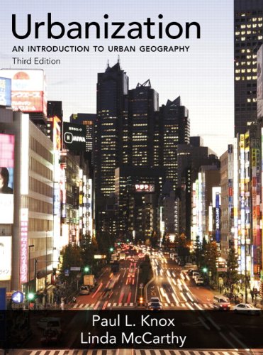 Urbanization An Introduction to Urban Geography 3rd by Linda M McCarthy