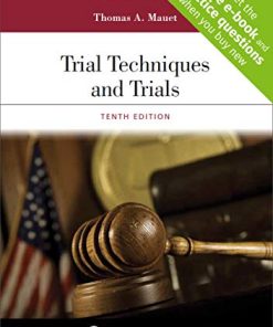Trial Techniques and Trials Aspen Coursebook Series 10th
