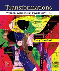 Transformations women gender and psychology 8211 3rd