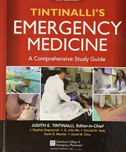 Tintinallis Emergency Medicine A Comprehensive Study Guide 8th 8211 8th