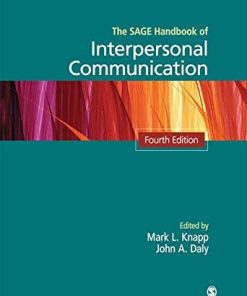 The SAGE Handbook of Interpersonal Communication 4th