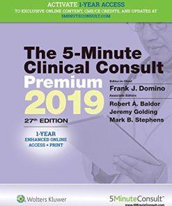 The 5Minute Clinical Consult Premium 2019