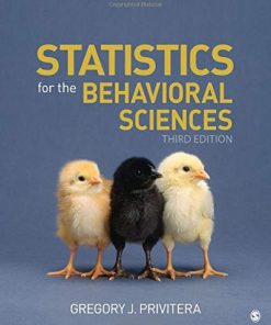 Statistics for the Behavioral Sciences 8211 3rd