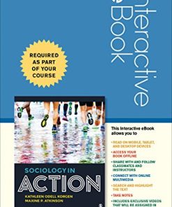 Sociology in Action Interactive 8211 1st