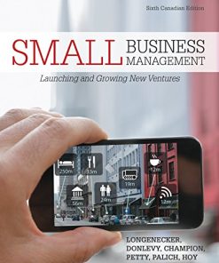 Small business management launching and growing new ventures