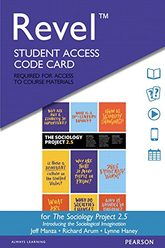Revel for The Sociology Project 25 Introducing the Sociological Imagination 8212 Access Card 2nd