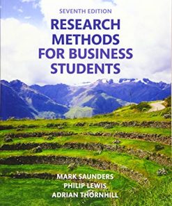 Research Methods for Business Students
