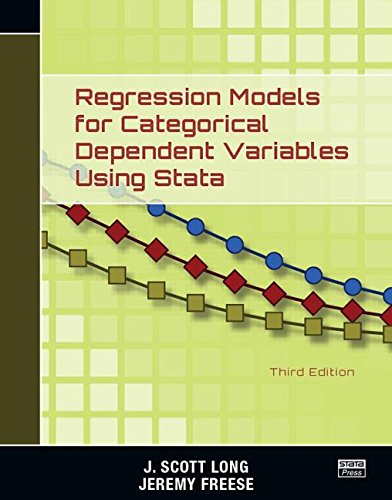 Regression Models for Categorical Dependent Variables Using Stata 8211 3rd