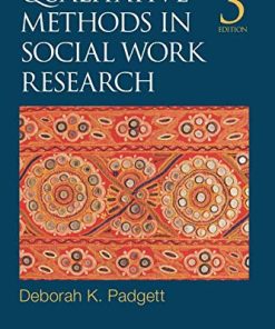 Qualitative Methods in Social Work Research 8211 3rd
