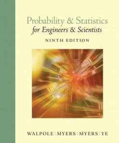 Probability and Statistics for Engineers and Scientists 9th