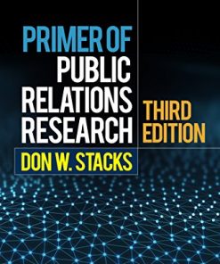 Primer Of Public Relations Research 8211 3rd