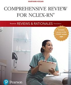 Pearson Reviews 8211 Rationales Comprehensive Review for NCLEXRN Hogan Pearson Reviews 8211 Rationales Series 3rd