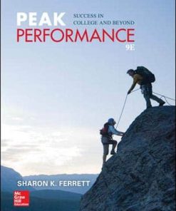 Peak Performance Success in College and Beyond 8211 9th