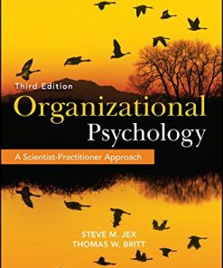 Organizational Psychology A ScientistPractitioner Approach