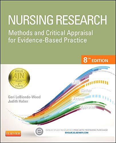 Nursing Research Methods and Critical Appraisal for EvidenceBased Practice 8211 8th