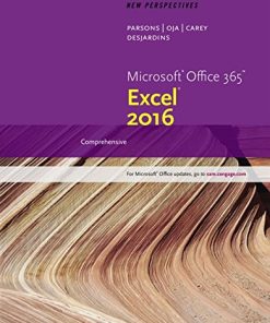 New Perspectives Microsoft Office 365 038 Excel 2016 Comprehensive 8211 1st