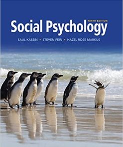 Social Psychology 9th by Saul Kassin