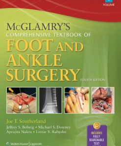 McGlamrys Comprehensive Textbook of Foot and Ankle Surgery Volume 2