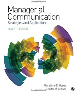 Managerial Communication Strategies and Applications 7th