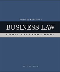 Smith and Roberson8217s Business Law 17th