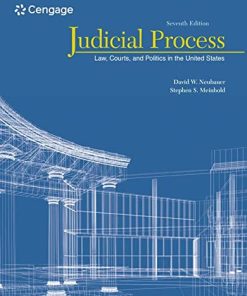 Judicial Process Law Courts and Politics in the United States 7th by David W Neubauer