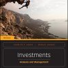 Investments Analysis and Management 13th