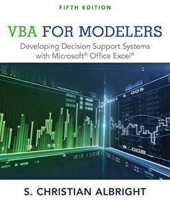 VBA For Modelers 5Th