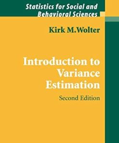Introduction to Variance Estimation Statistics for Social Science and Behavorial Sciences