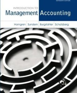 Introduction to management accounting