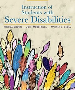 Instruction of Students with Severe Disabilities 8th